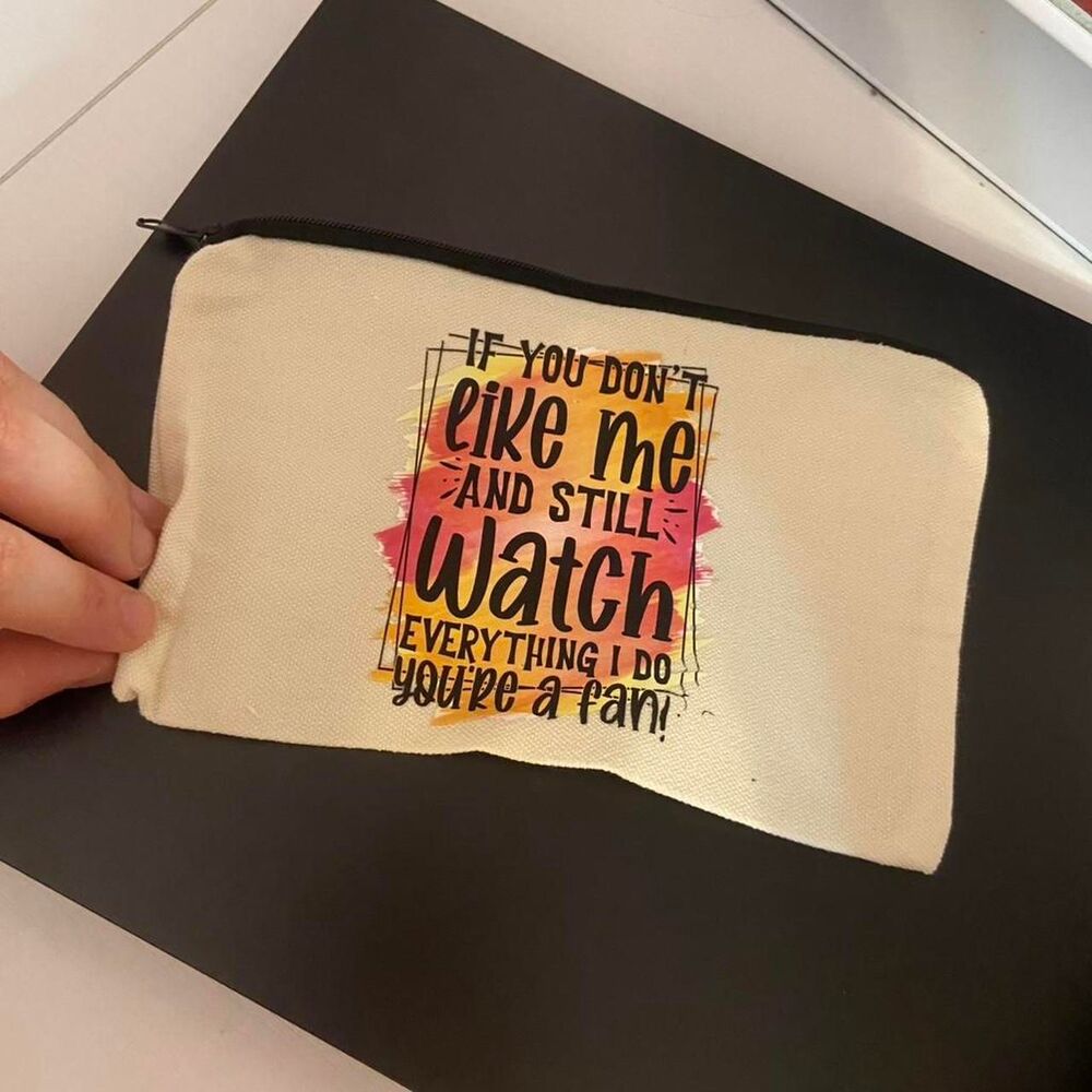 Fan Zipper Pouch